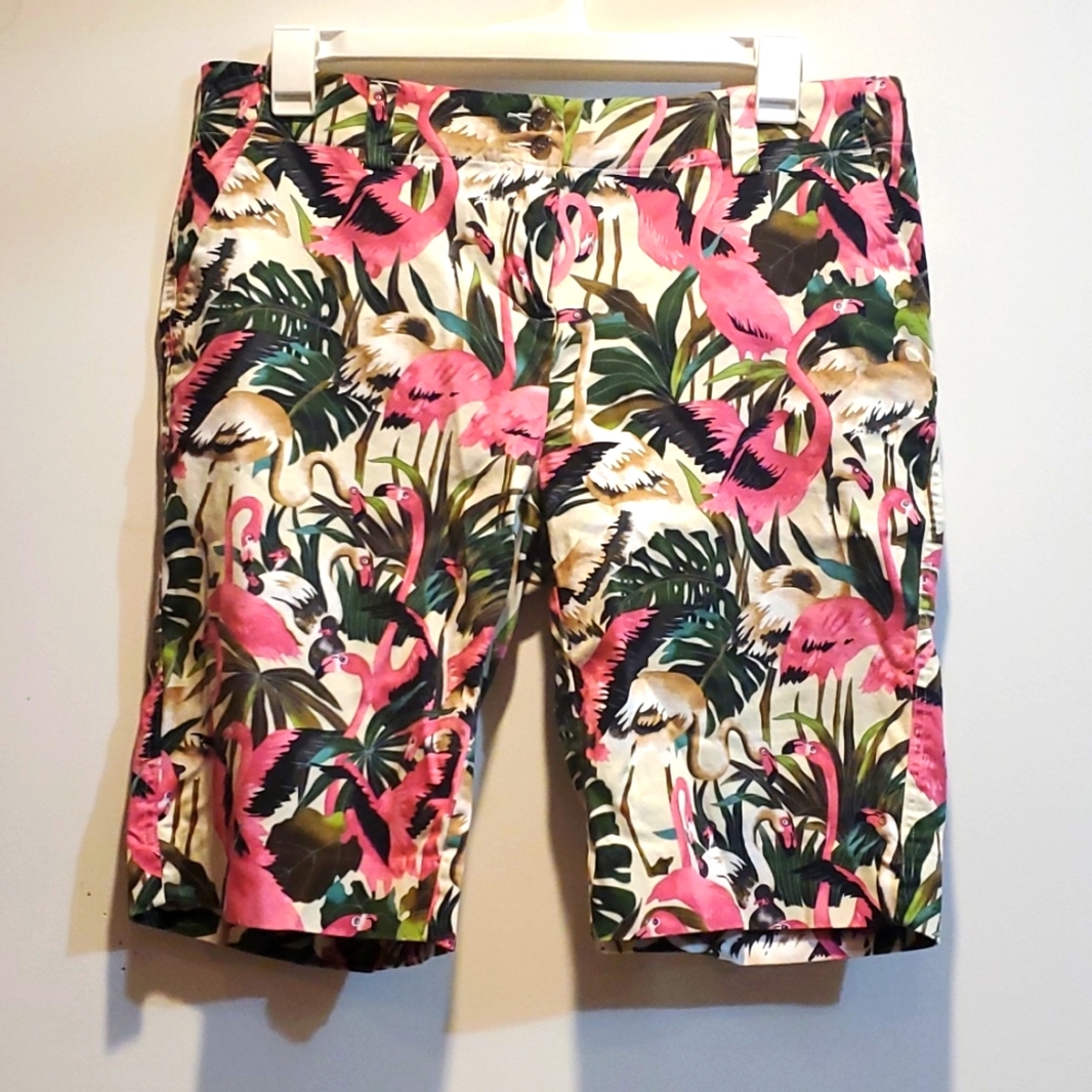 Loudmouth Flamingo shorts